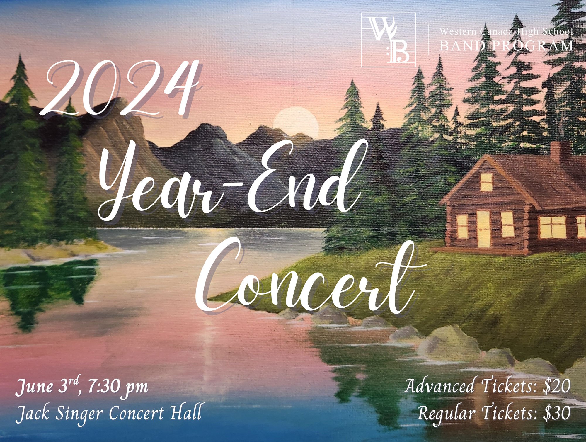 2024 Year End Concert Poster