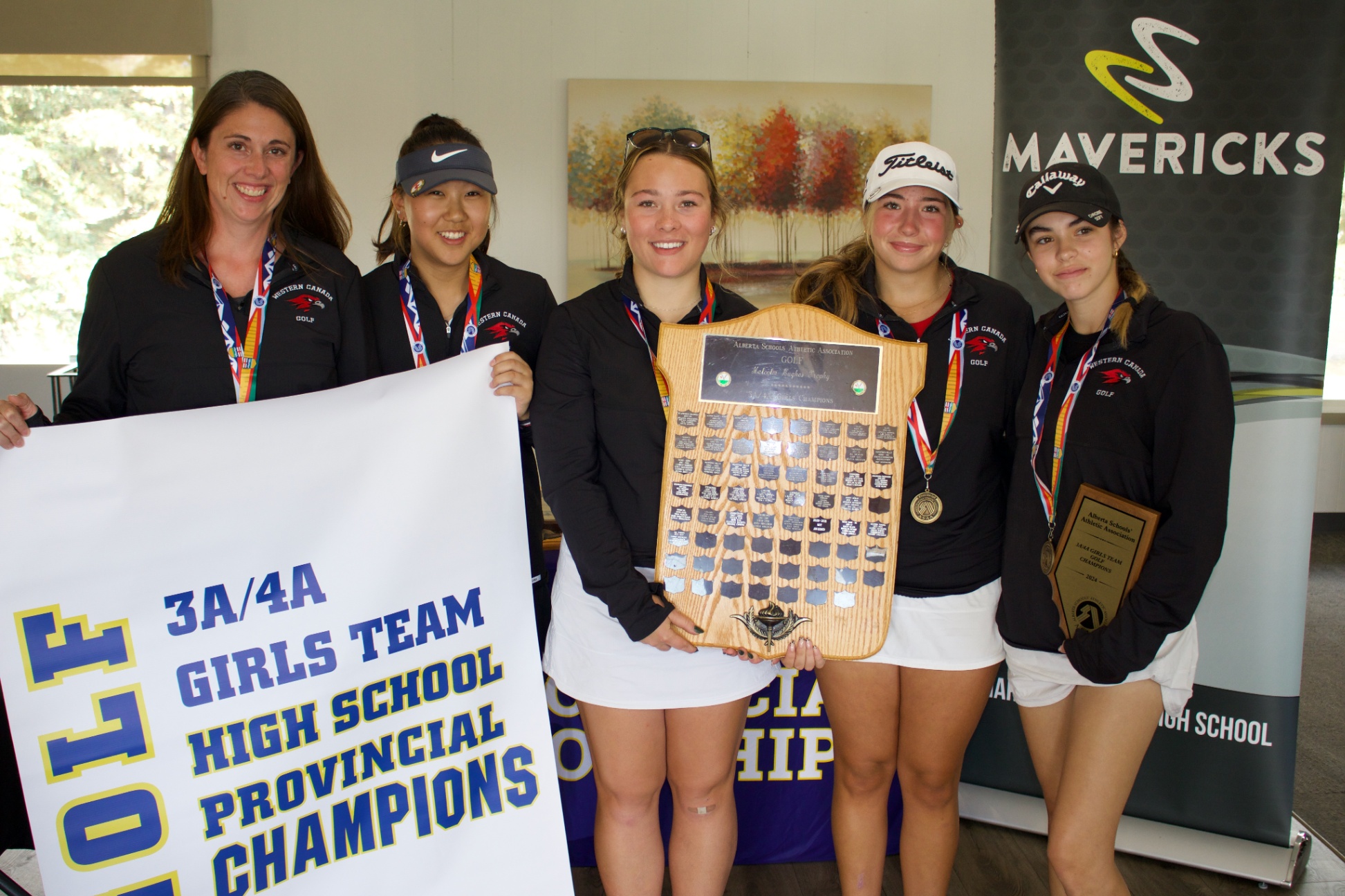 WCHS Golf Girls Team Provincial Champions